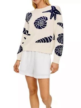 💙🐚Rails🐚💙 NWT Zoey Seashell Sweater. M. GORGEOUS!